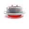 Truck-Lite Led, Red Round, 2 Diode, Marker Clearance Light, P3, Gray Polycarbonate Flange Mount 30251R3 - alternate 4